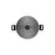 image 3 of Salter Megastone Thermo Collar Family Pan 30cm