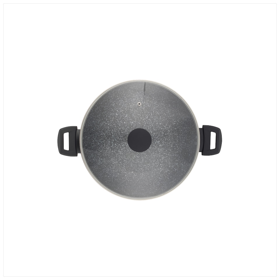 image 1 of Salter Megastone Thermo Collar Family Pan 30cm