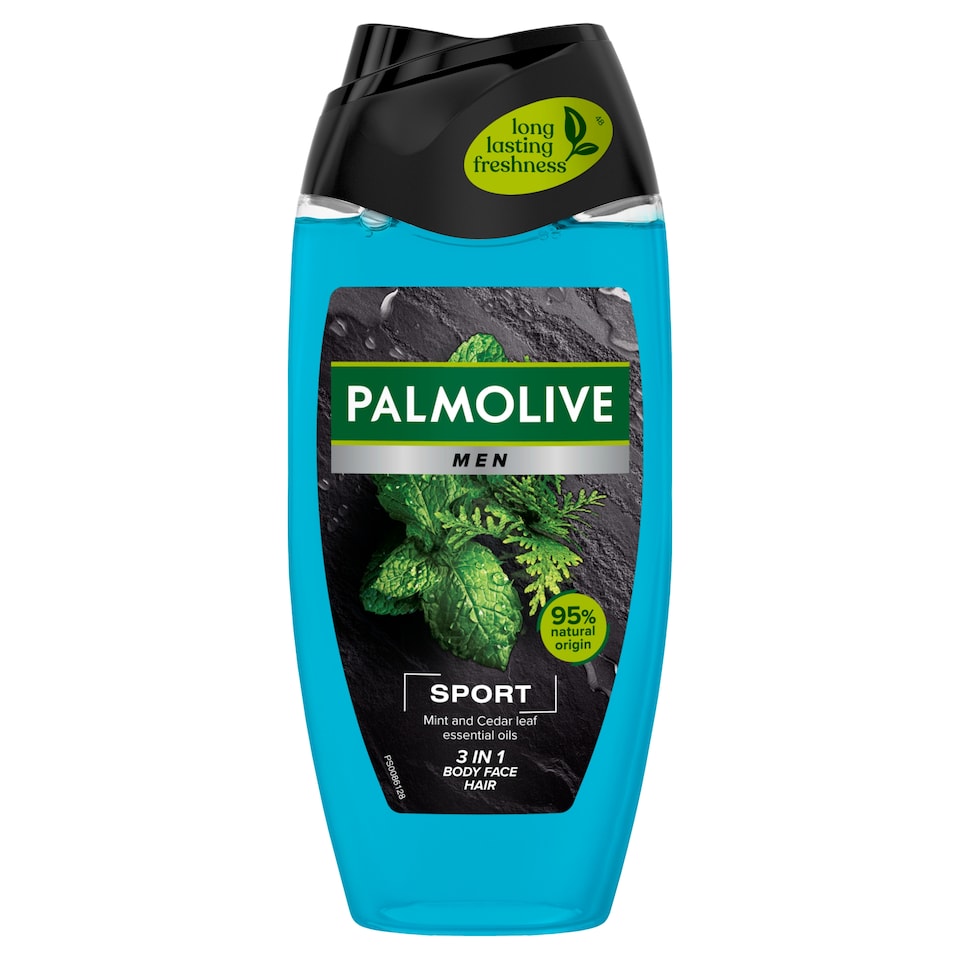 Obrázek 1 pro produkt Palmolive For Men Sport sprchový gel 3v1 250ml