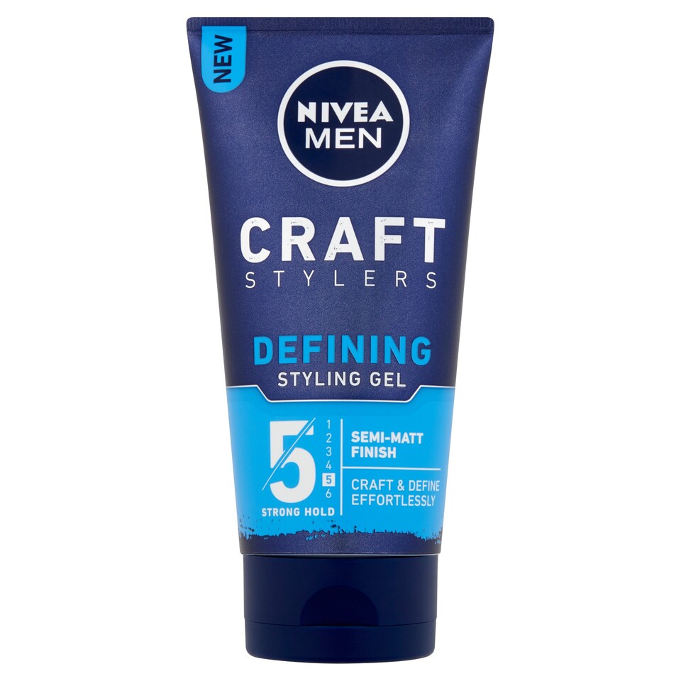 NIVEA MEN Craft Stylers Defining Styling Gel with Semi-Matt Finish 150 ml