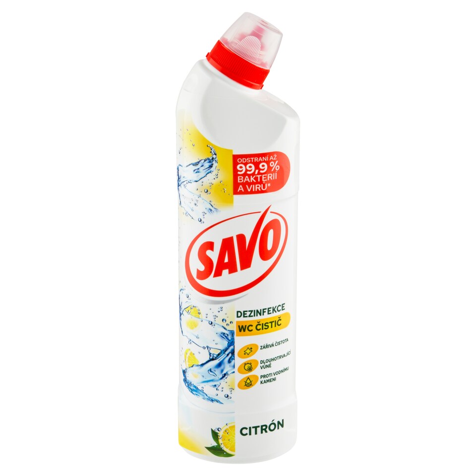 image 1 of Savo Disinfectant Toilet Cleaner Lemon 700 ml