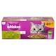 Whiskas 1+ Vegyes Menü teljes értékű nedves eledel felnőtt macskáknak 40 x 85 g (3,40 kg)  2. kép