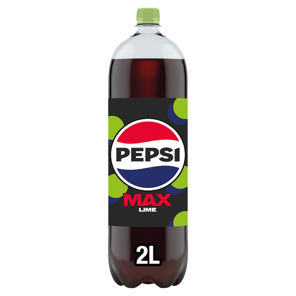 image 1 of Pepsi Max Lime No Sugar Cola Bottle 2L
