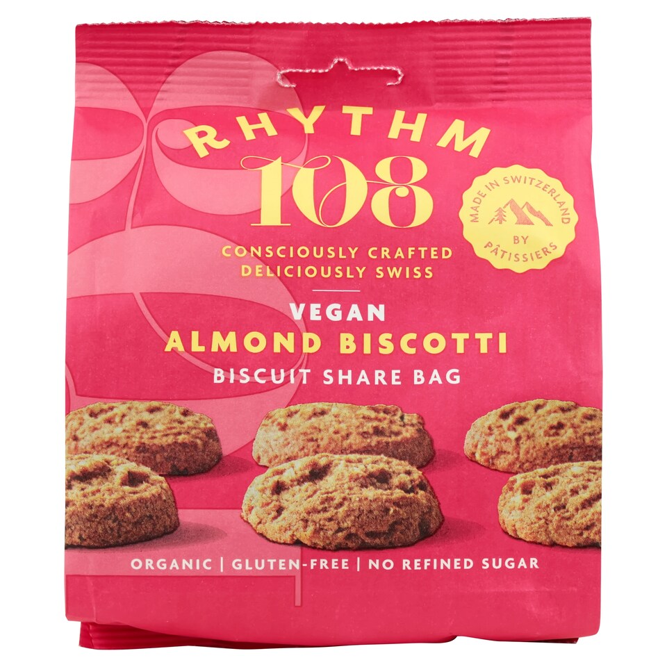 Rhythm Tea Almond Biscotti Biscuits 160G