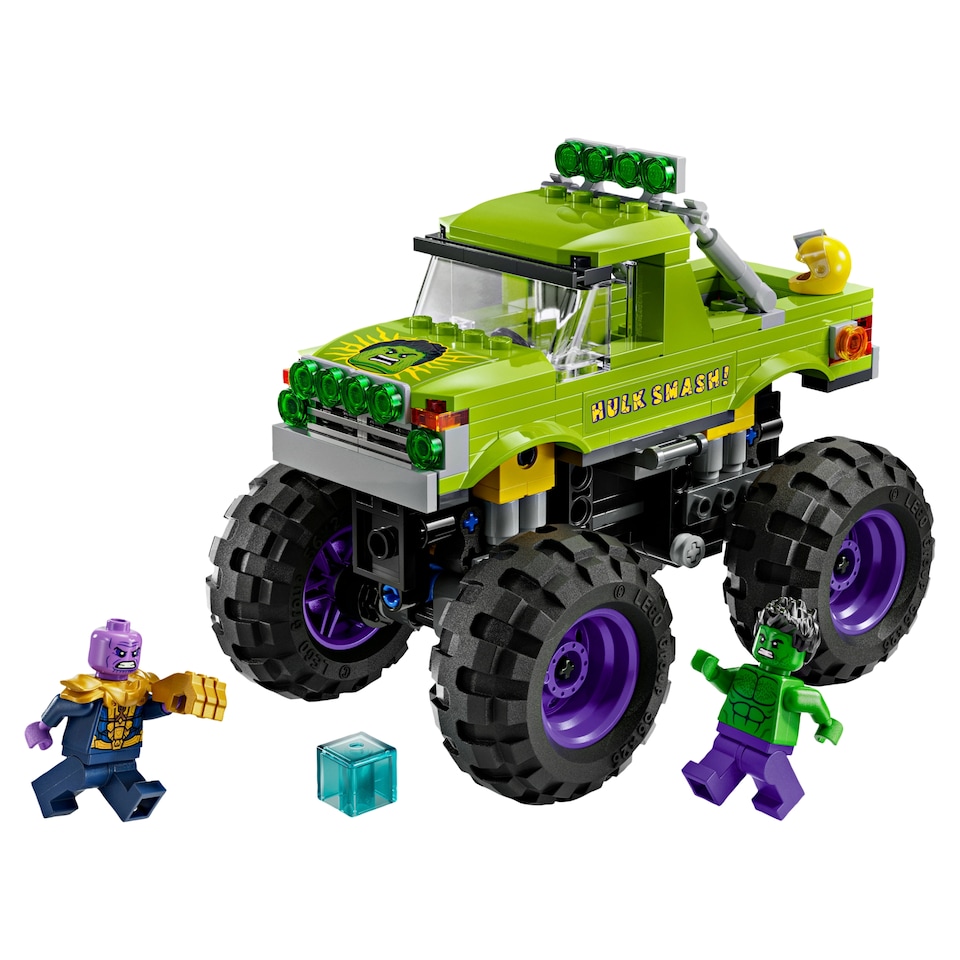 image 1 of LEGO Marvel 76312 The Hulk Truck Vs. Thanos