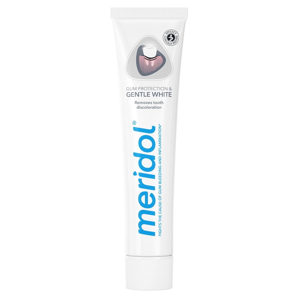 image 1 of meridol® Gum Protection & Gentle White zubní pasta pro ochranu dásní a jemné bělení 75 ml