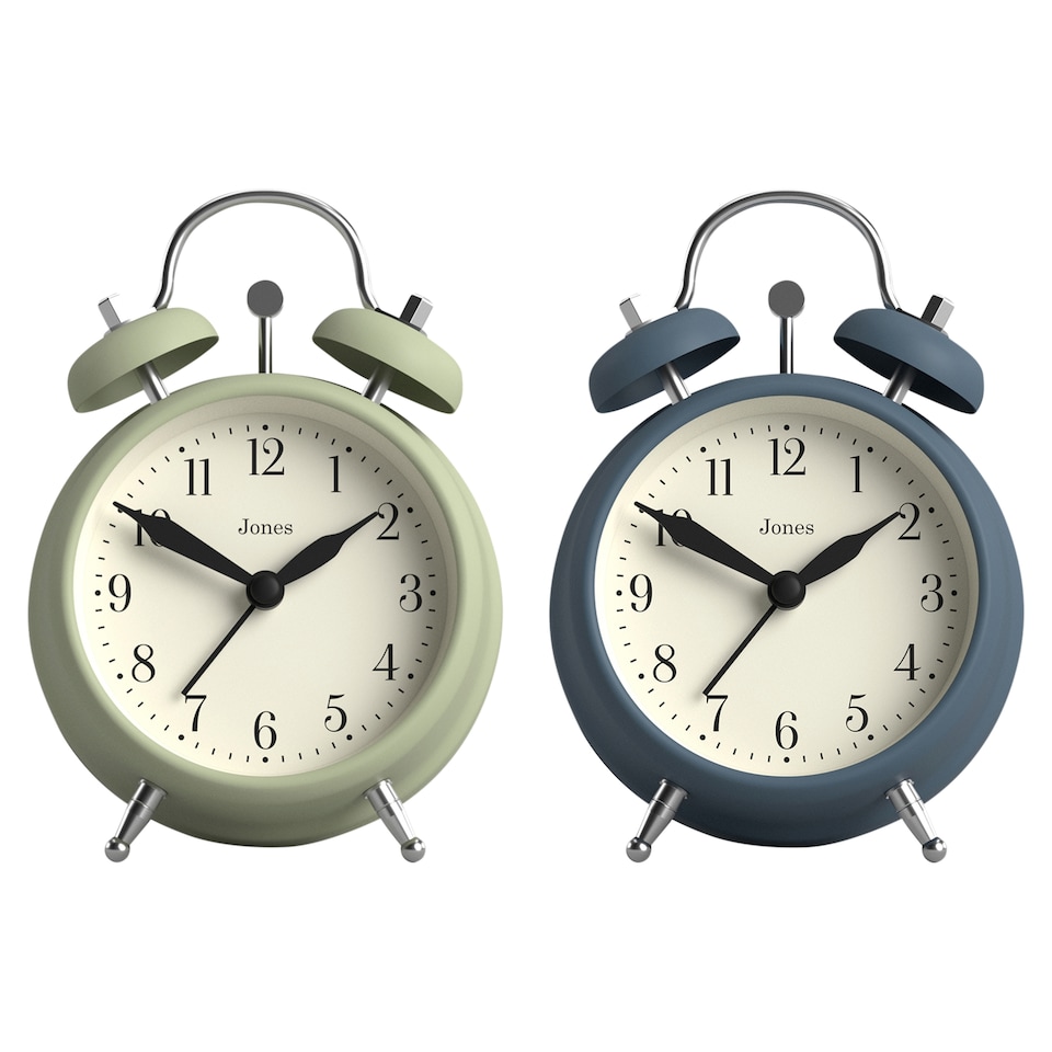 Jones Clocks Mixed Bell Alarm - Alarm Clock