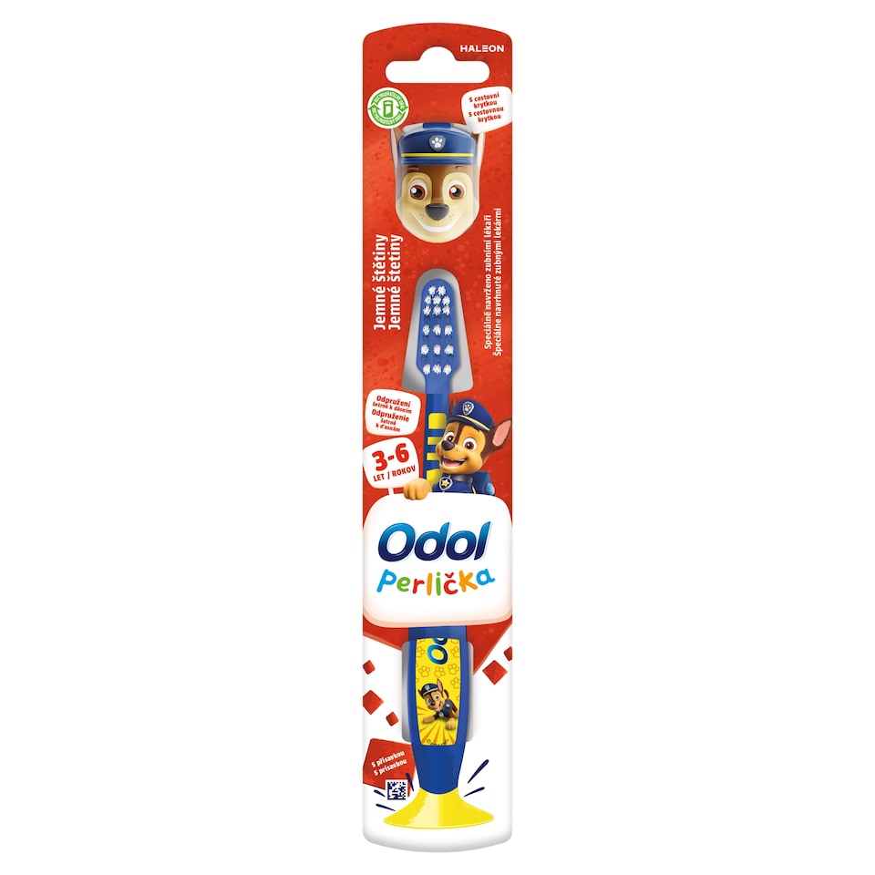 image 1 of Odol Perlička Toothbrush with Suction Cup 3-6 Years