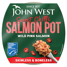 John West Pink Salmon Fridge Pot Sweet Chilli 80g