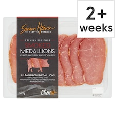 Simon Howie 8 Dry Cure Smoked Bacon Medallions 200G