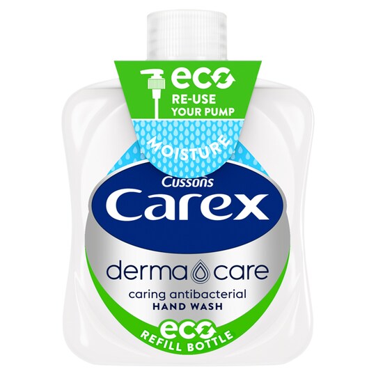 Carex Derma Care Moisture Antibacterial Handwash Refill 250Ml Tesco