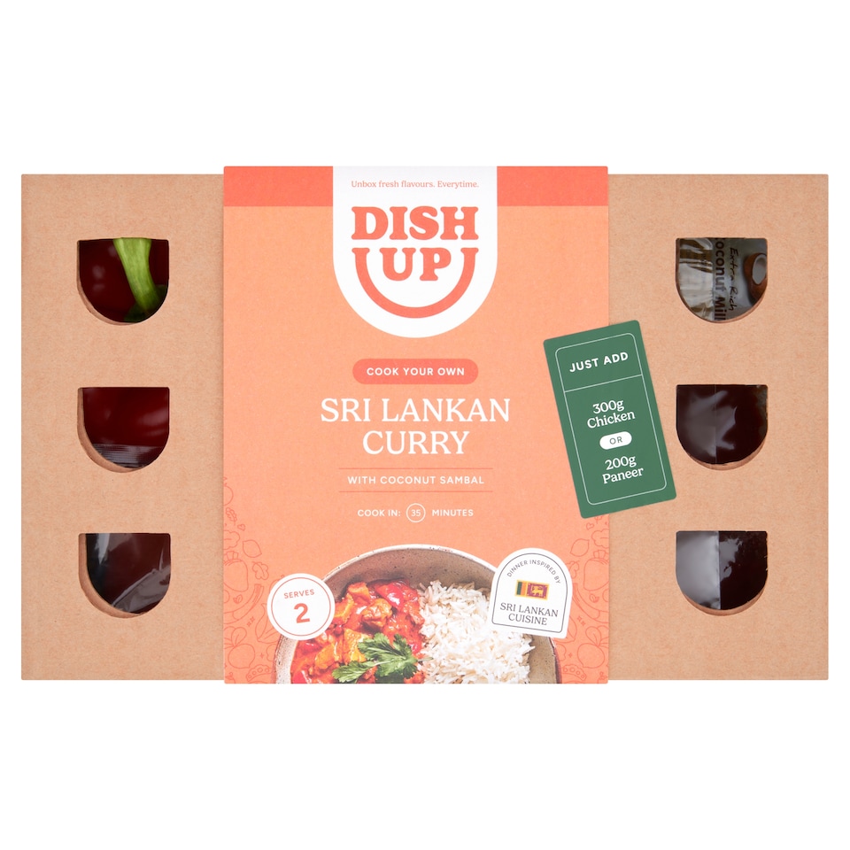 image 1 of DishUp Cook Your Own Sri Lankan Chicken Curry