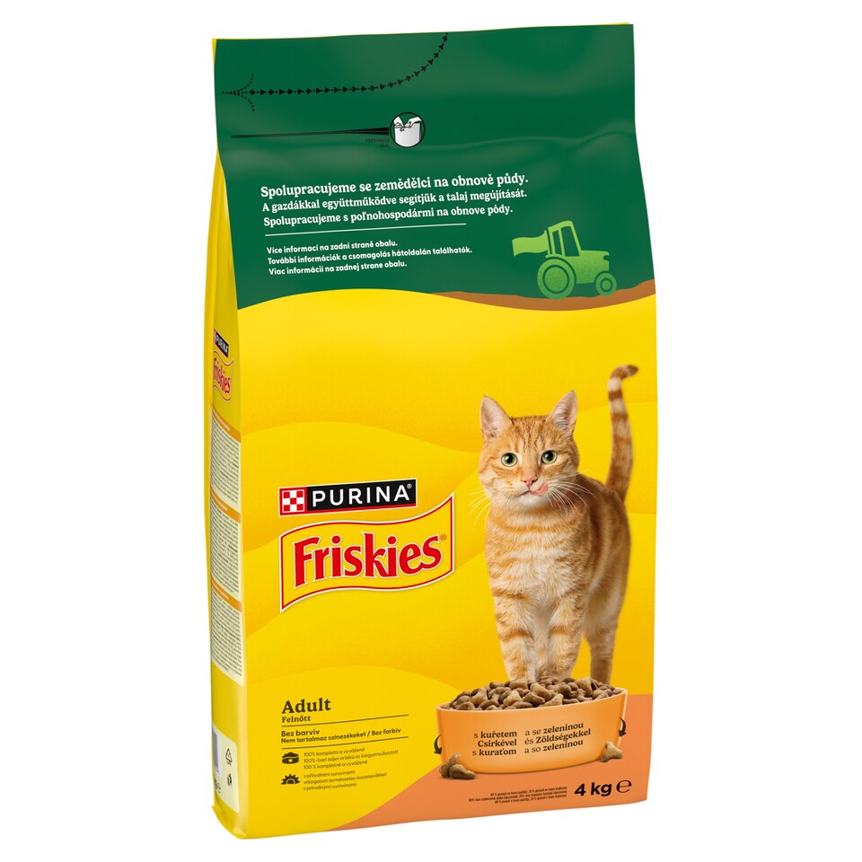 obrázok 1 z Friskies granuly pre mačky kura, zelenina 4 kg