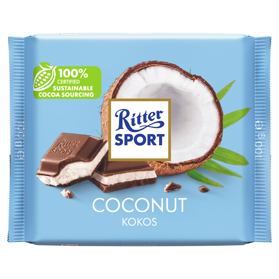 Ritter Sport Kokosová čokoláda 100g