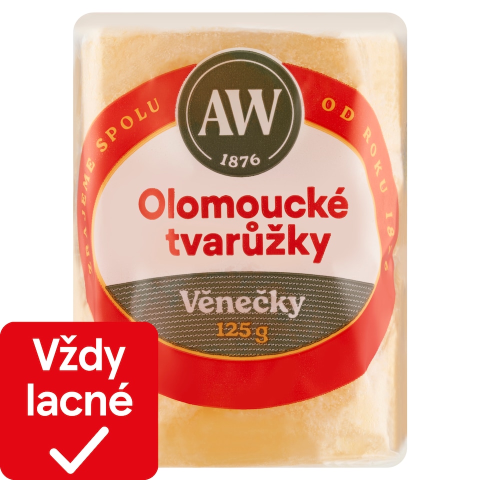 A.W. Olomoucké tvarôžky venčeky 125 g
