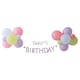 image 2 of Ginger Ray Ombre Personalisable Birthday Decoration Kit