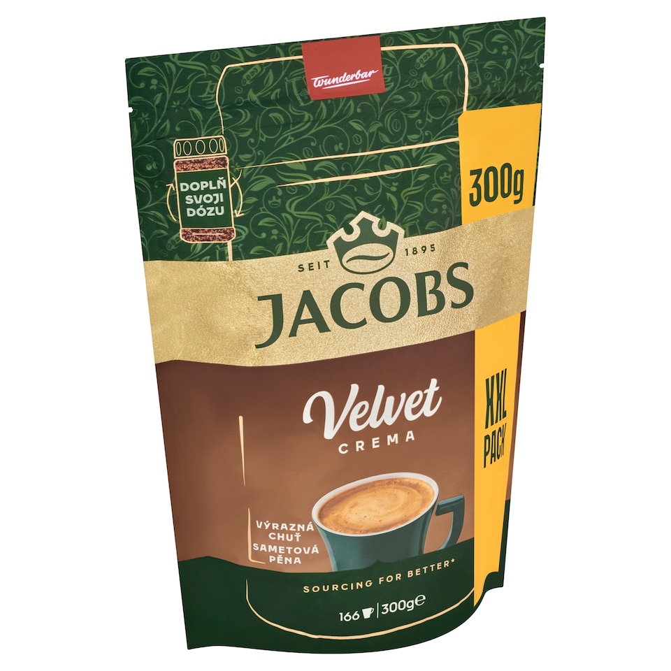 image 1 of Jacobs Velvet Crema Soluble Coffee 300g