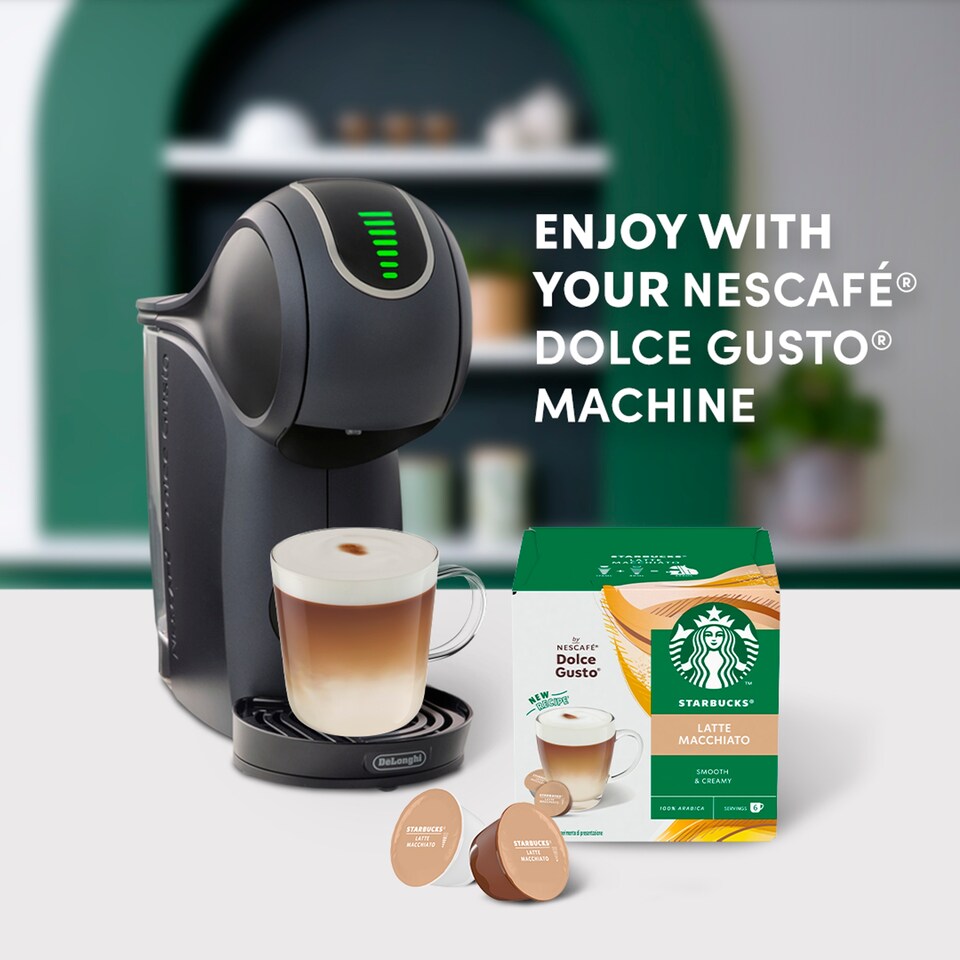 image 1 of Nescafe Dolce Gusto Starbucks Latte Macchiato 12 Capsules 129G