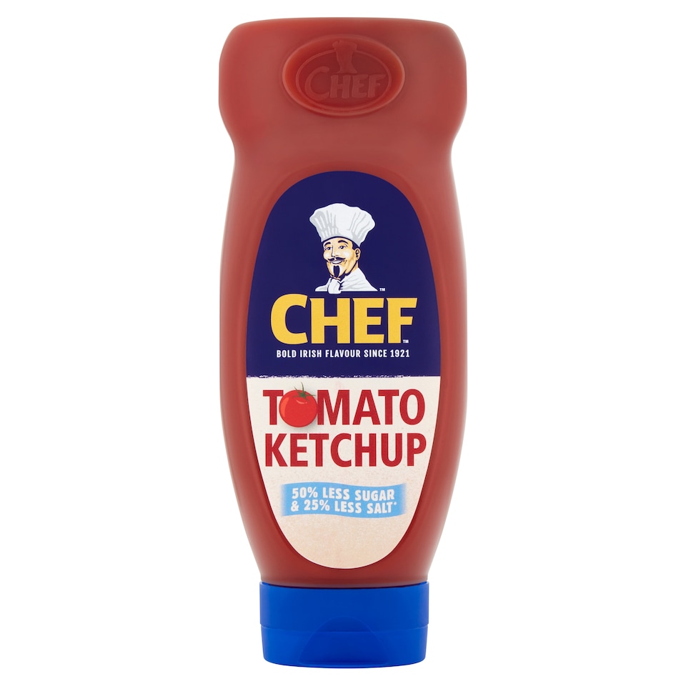 Chef Reduced Sugar & Salt Ketchup 705G