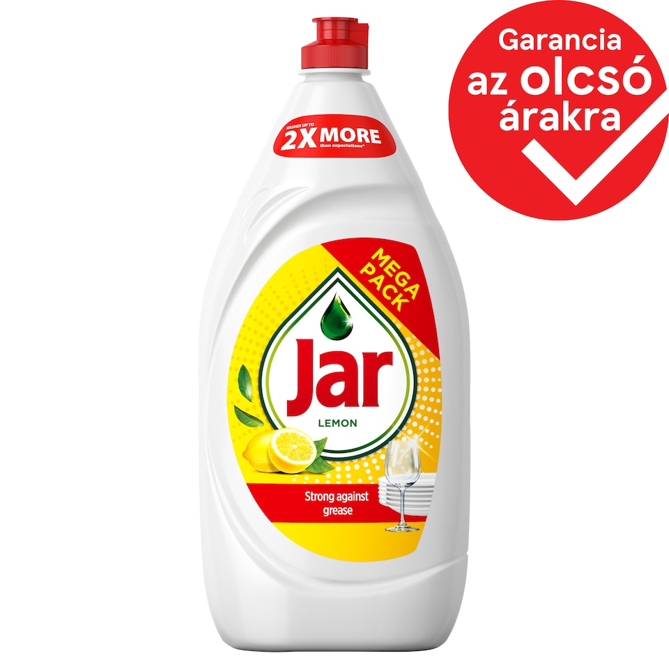Jar Lemon Folyékony Mosogatószer. Zsíroldó Áztatás Nélkül Eltávolítja  Zsíros Szennyeződéseket1350ML