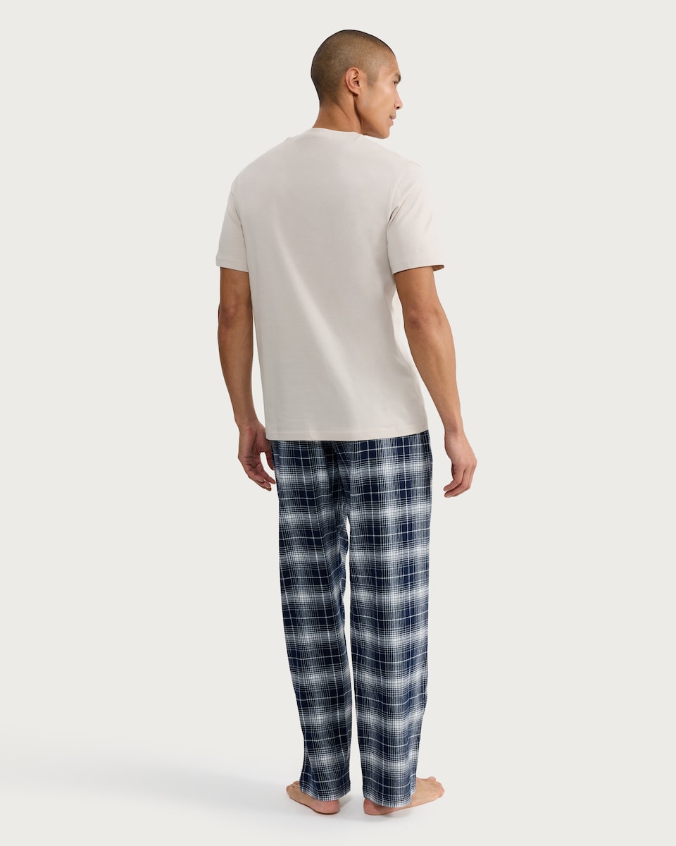 image 1 of F&F Pure Cotton Motoring Club T-Shirt and Bottoms Pyjamas in Multi