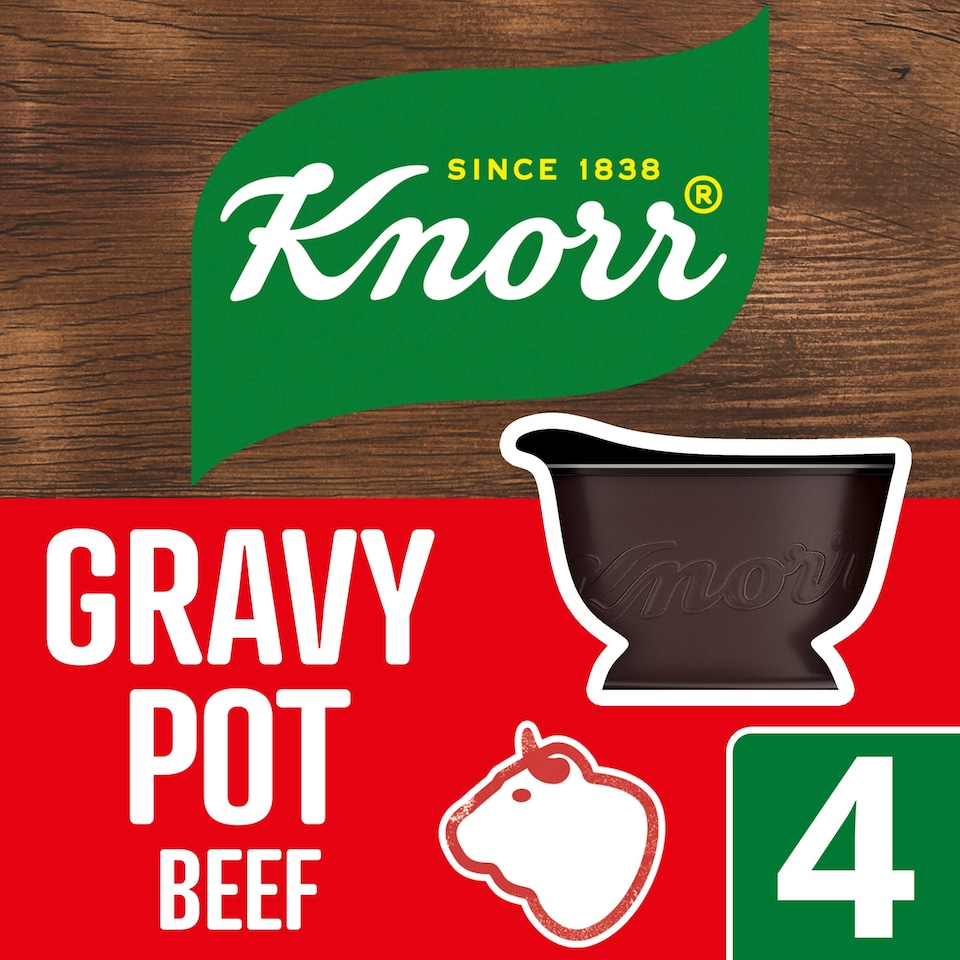 image 1 of Knorr Beef Gravy Pot 4 x 28g