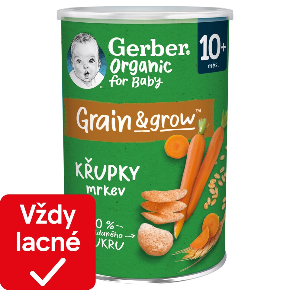obrázok 1 z GERBER Organic chrumky s mrkvou 35 g