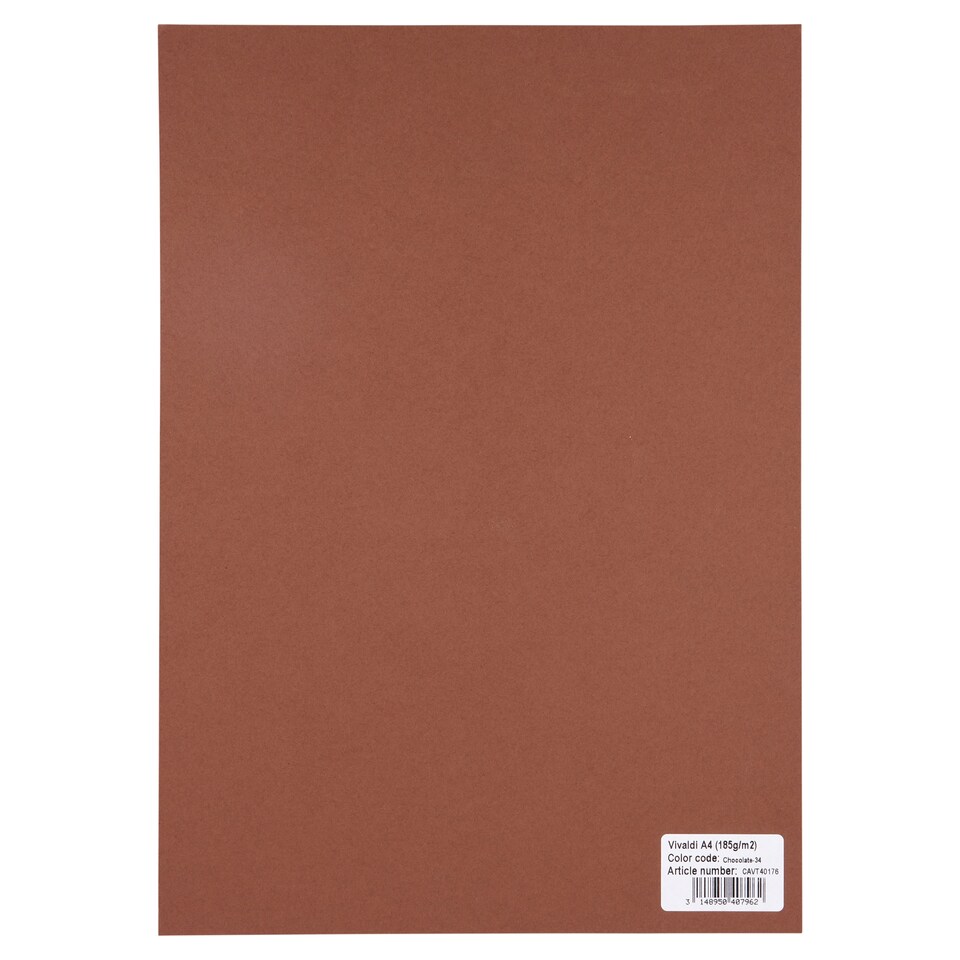 Vivaldi Chocolate hladký papier A4