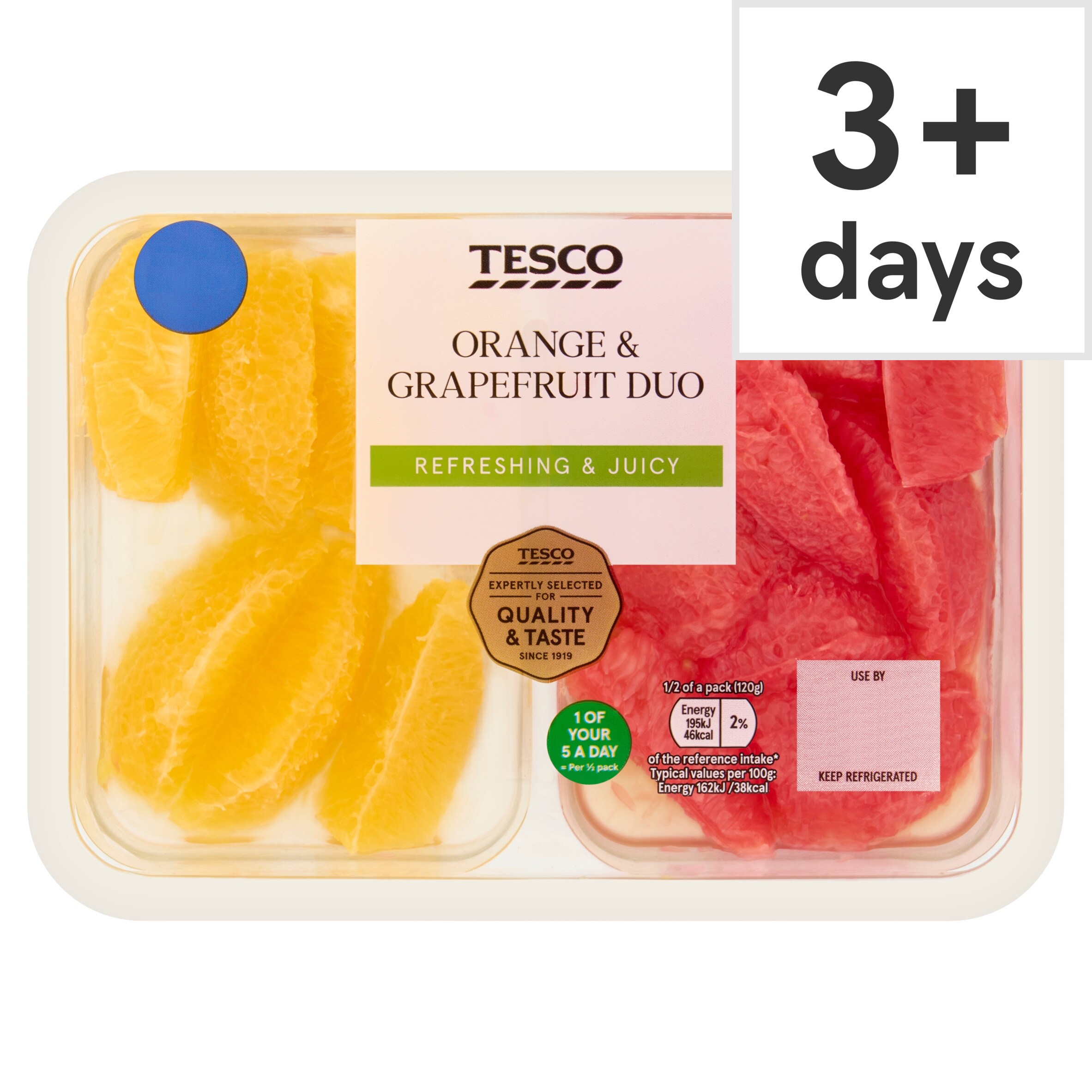 Tesco Grapefruit & Orange Duo 240G - Tesco Groceries
