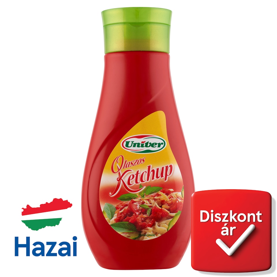 Univer olaszos ketchup 470 g  1. kép