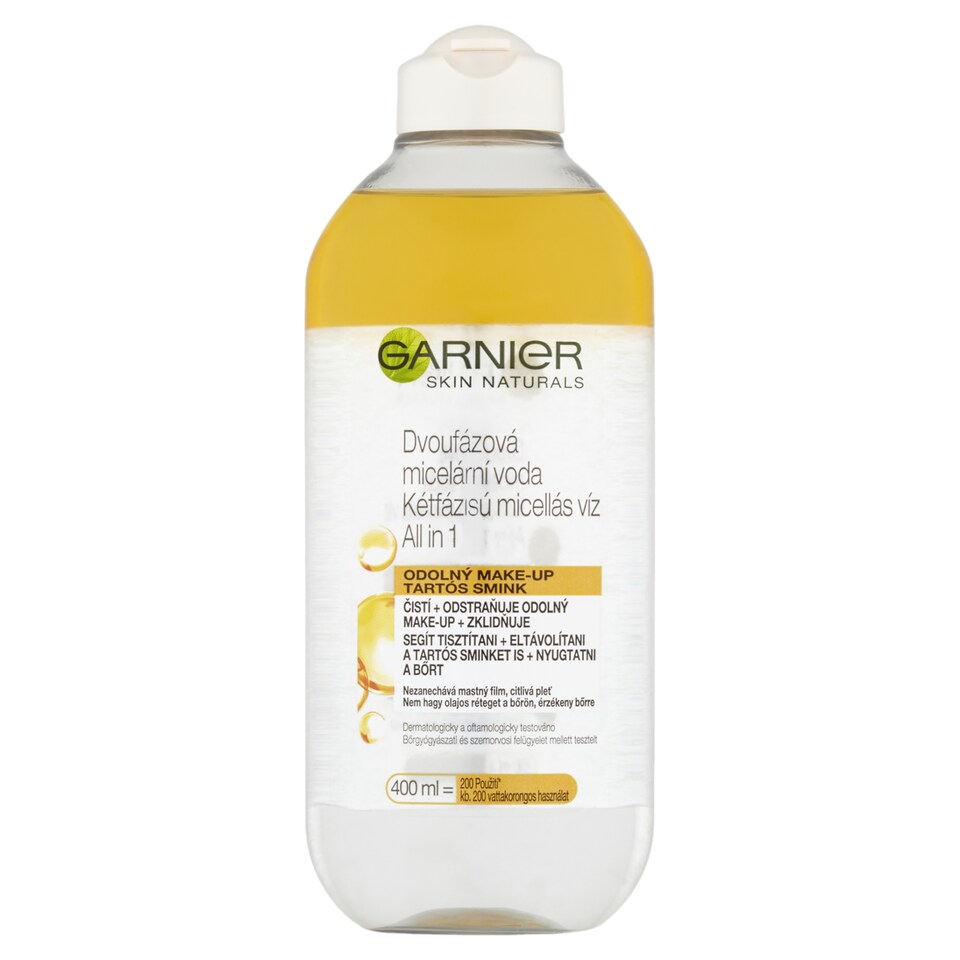 Garnier Skin Naturals All in One micelární voda s olejem, 400 ml