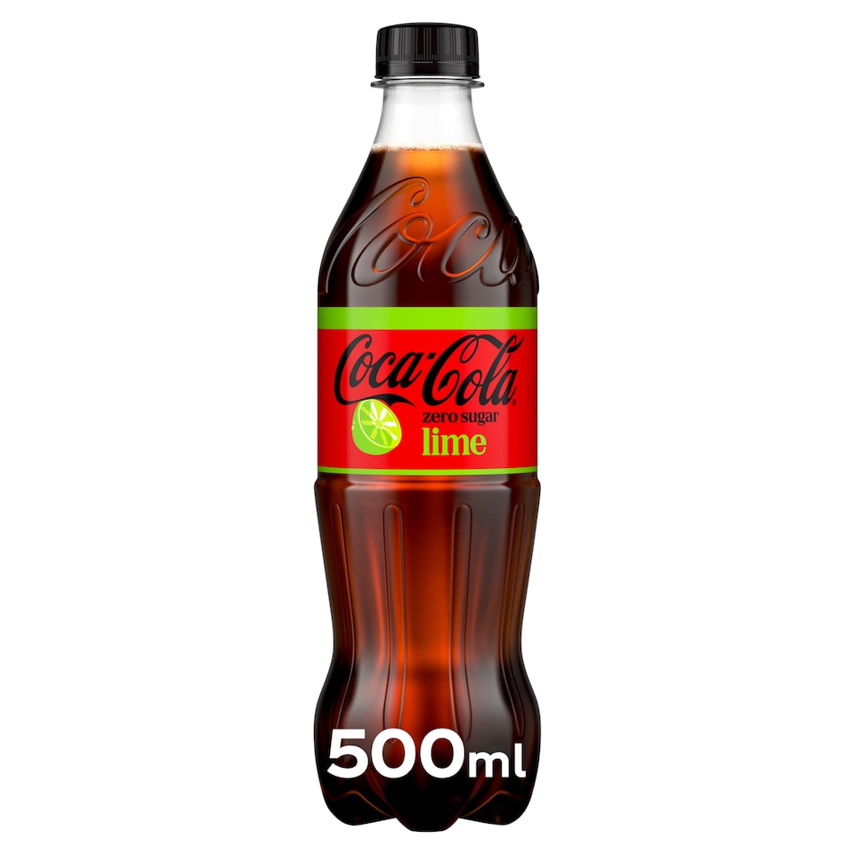 COCA-COLA ZERO FLAVOUR LIME 0.5 L
