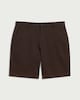 image 4 of F&F Cotton Rich Chino Shorts in Brown