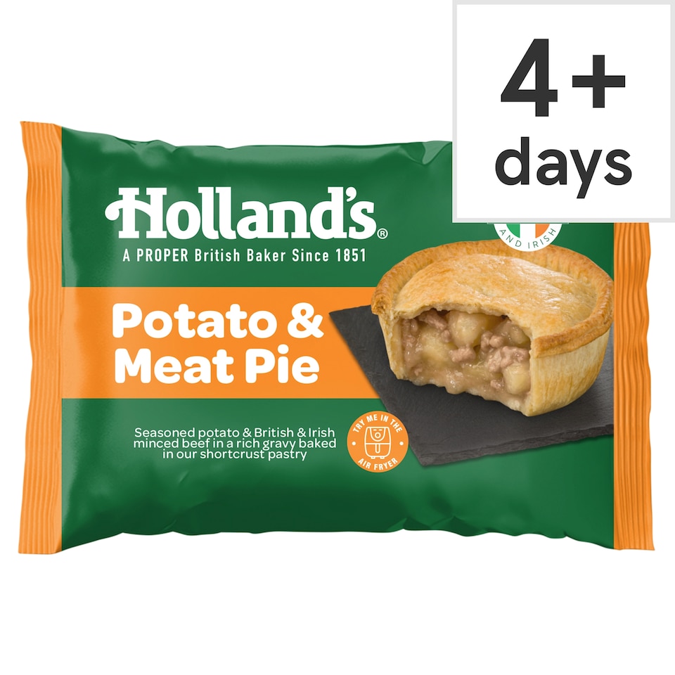 Hollands Potato & Meat Pie 184G