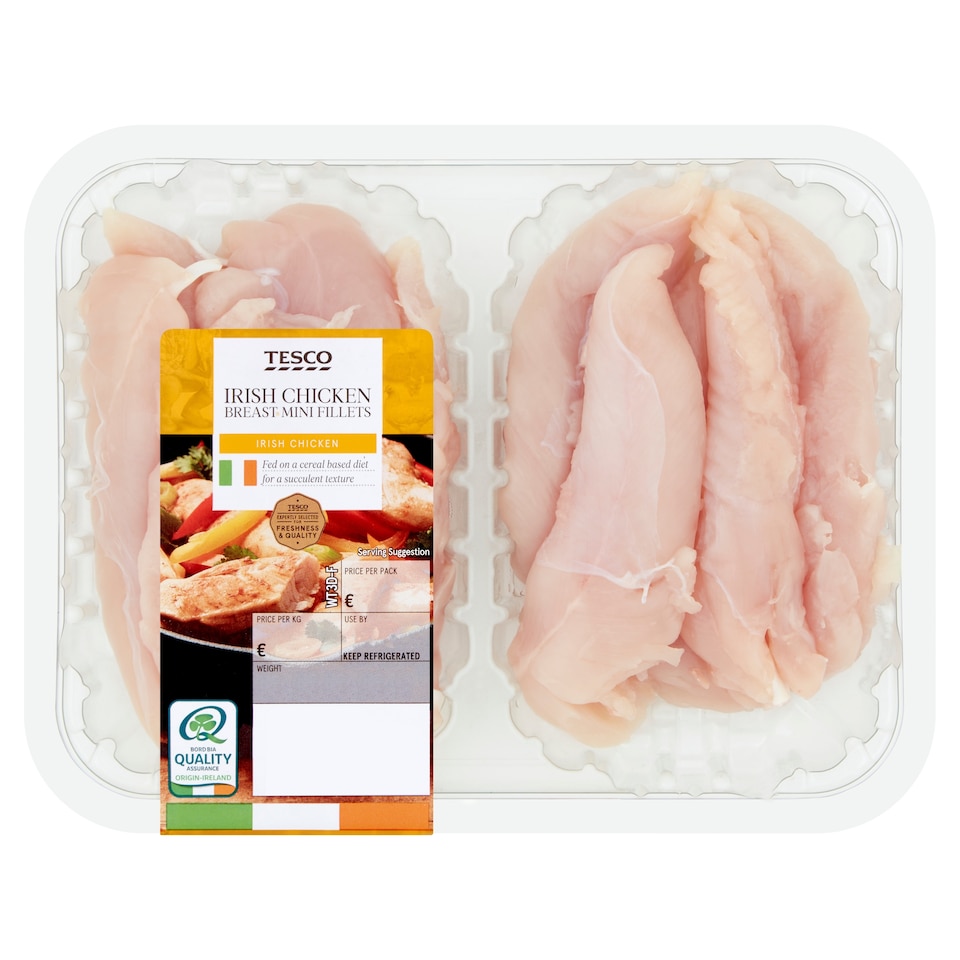 Tesco Chicken Mini Fillets 450G