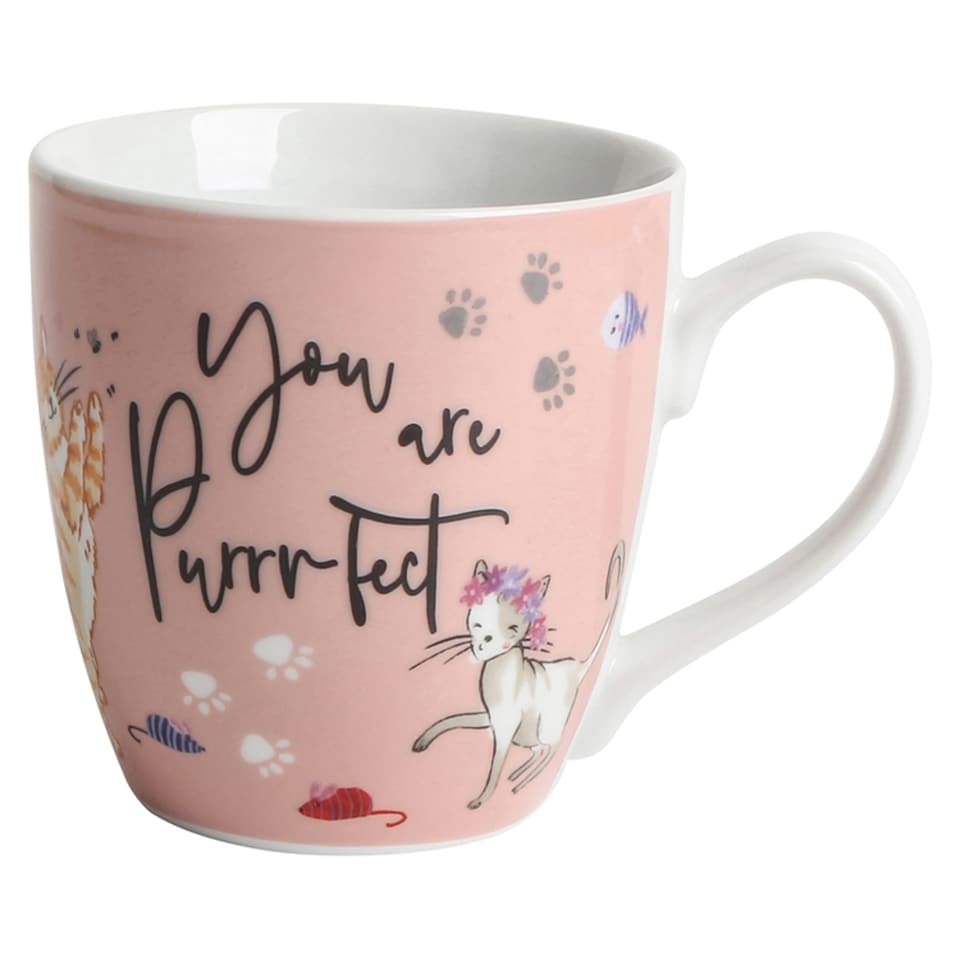 Tesco Purrfect Cat Mug
