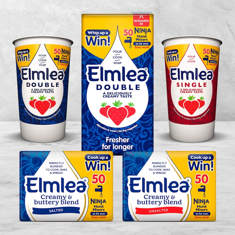 image 1 of Elmlea Creamy and Buttery Salted Blended Butter 250g
