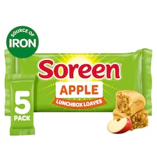 Soreen Apple Lunchbox Loaves 5 Pack 150g
