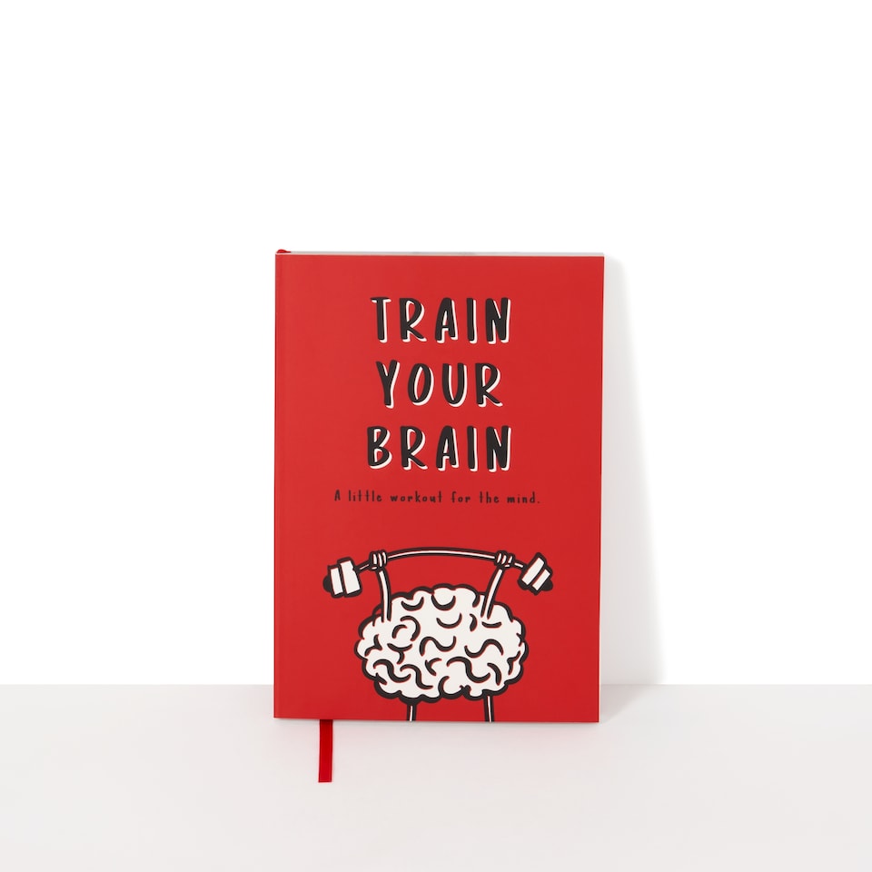 image 1 of Paperchase Train Your Brain Journal Small