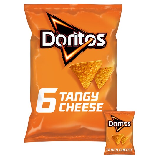 Doritos Tangy Cheese Tortilla Chips 6X30g