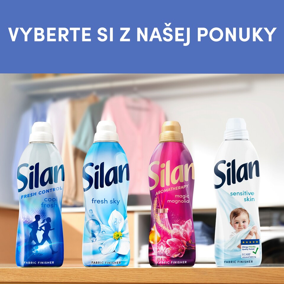 obrázok 1 z Silan aviváž Fresh Control Cool Fresh 50 praní, 1100 ml