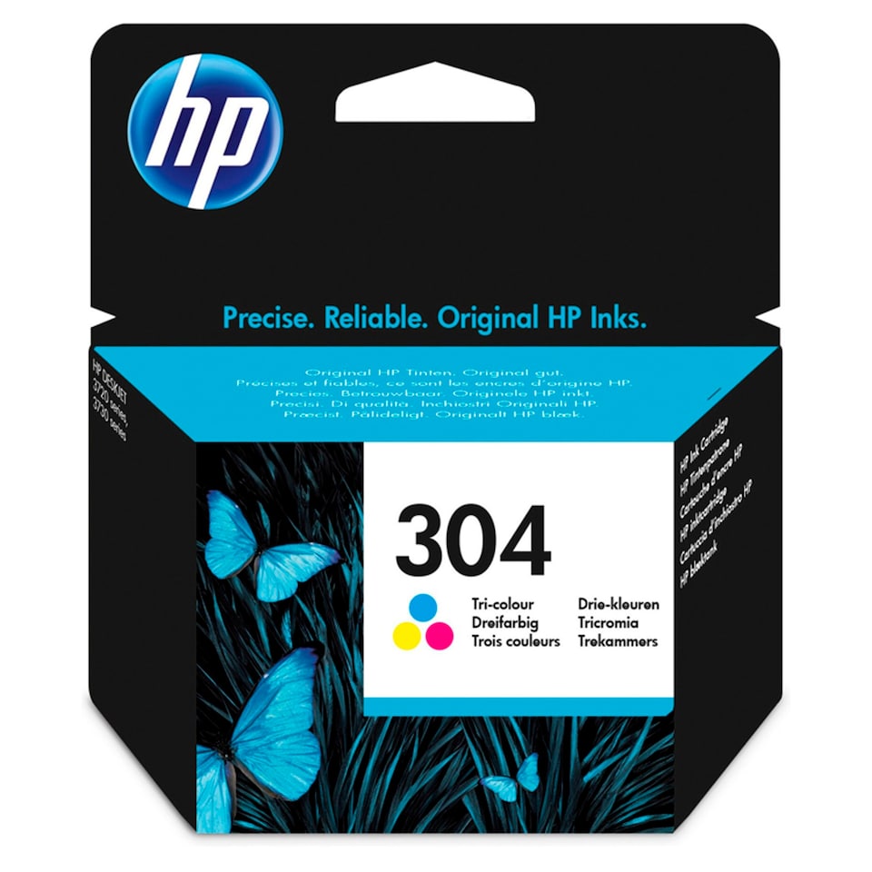 image 1 of Hp 304 Original Tri-Color Ink Cartridge