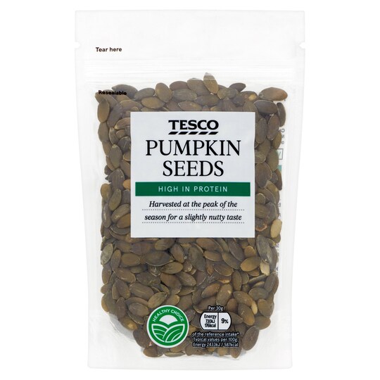 Tesco Pumpkin Seeds 120G Tesco Groceries