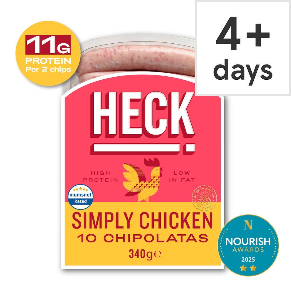 image 1 of Heck Simply Chicken Chipolatas 340G
