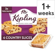 Mr Kipling Country Slices 6 Pack