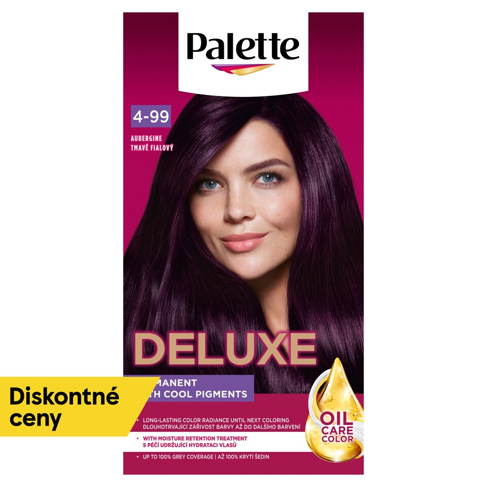 image 1 of Palette Deluxe Hair Color Dark Purple 4-99