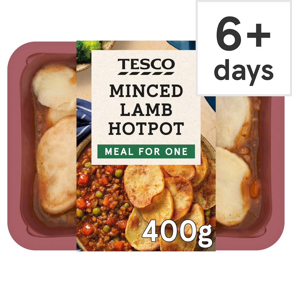 Tesco Minced Lamb Hotpot 400G