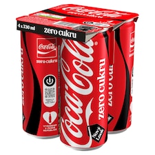 Coca-Cola Zero 4 x 330 ml