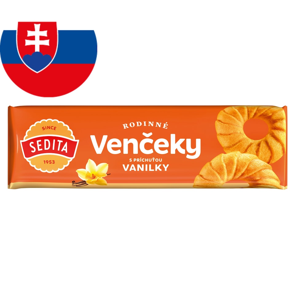Sedita Rodinné Biscuits with Vanilla Flavour 120 g