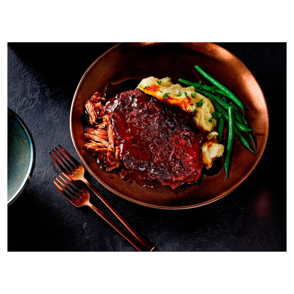 image 1 of Tesco Finest Beef Featherblade with Rich Treacle Jus 565g